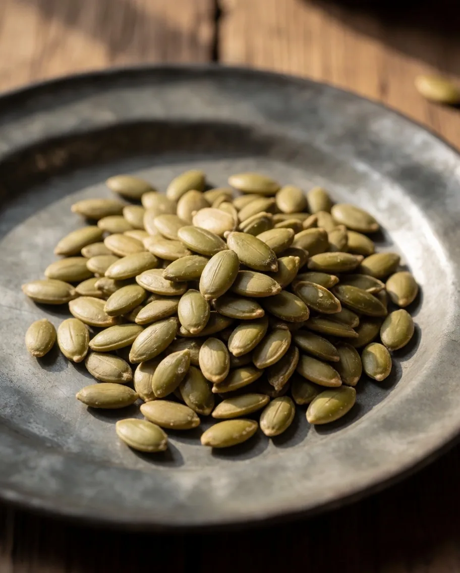 Zinc-rich seeds and magnesium sources on a matte tray